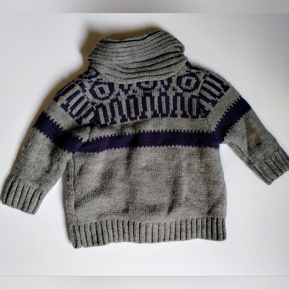 Boy's Button up Sweater Carter's 3M - Picture 2 of 2